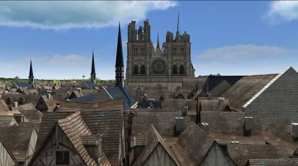Notre-Dame en 3D © Dassault Systèmes