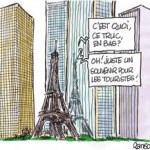 dessins humoristique tours paris